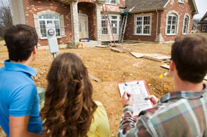 Photo of new Home Construction